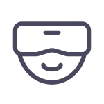Person Front View SVG Icon